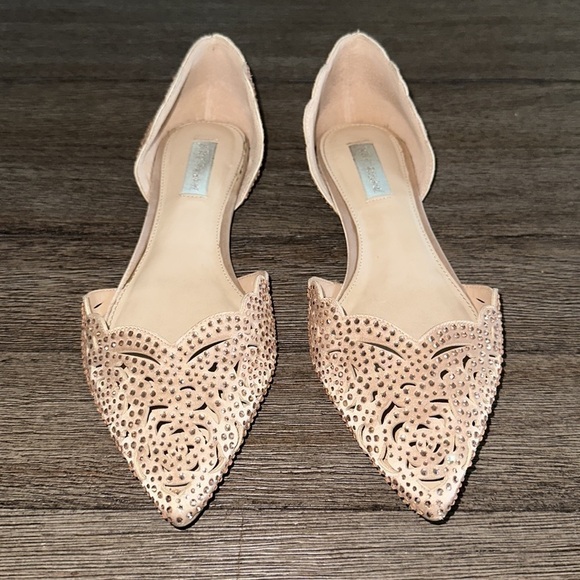 Betsey Johnson Blue Lucy embellished flats - Picture 3 of 10